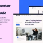 Encode – Online Programming & Computer Science Course Elementor Template