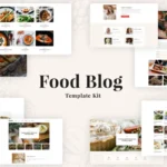 Especio – Food Blog Elementor Template