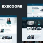 Execoore – Tech & Fintech Crypto Elementor Template
