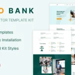 Exobank – Financial Elementor Template