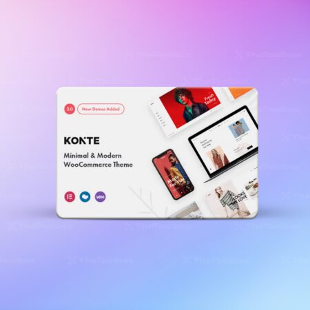 Konte Minimal and Modern Theme