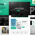 Securize — Kit de plantillas Elementor de CCTV y seguridad