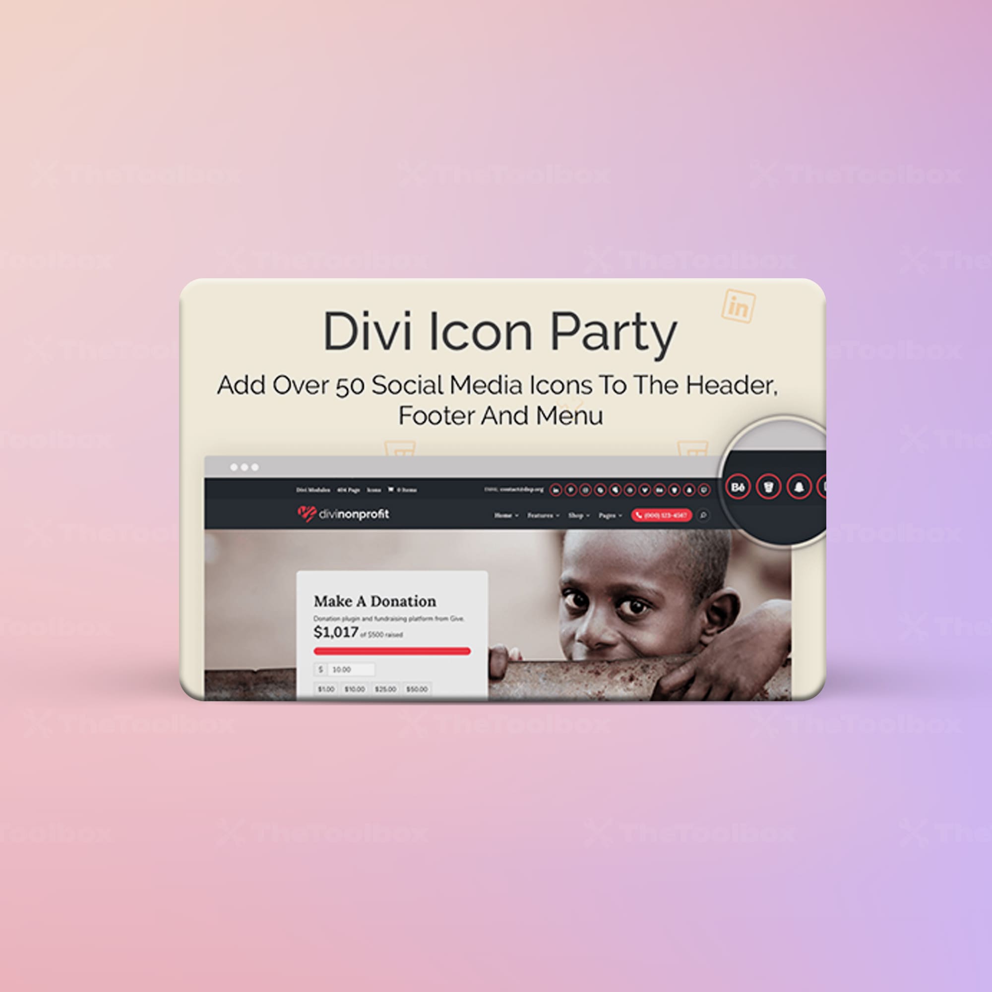 Divi Icon Party-min Divi Icon Party - Imagen 1