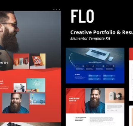 FLO – Creative Portfolio & Resume Template