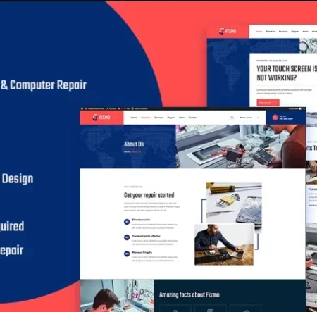 Fixmo – Smartphone, Tablet & Computer Repair Template