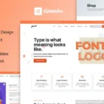 Fonnia – Digital Product Store Elementor Template