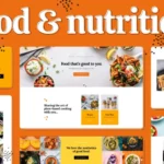 Food & Nutrition Elementor Template