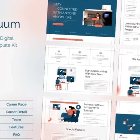 Foruum | SaaS & Software Startup Elementor Template