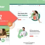 Fruteez – Healthy Food & Drinks Brand Elementor Template