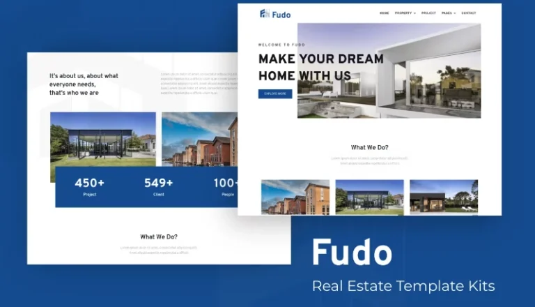 Fudo – Real Estate Elementor Template Fudo – Real Estate Elementor Template - Imagen 1