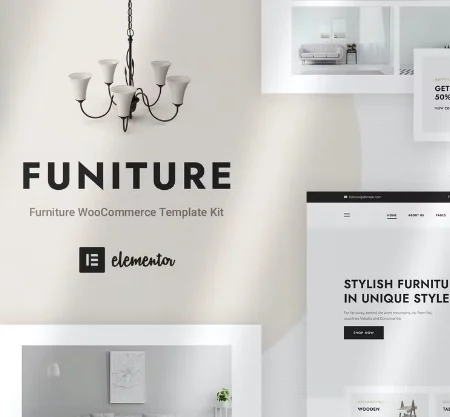 Funiture – Furniture Shop Elementor Template