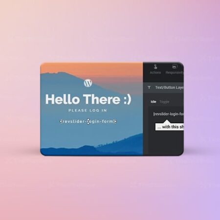 Slider Revolution Login Page Add-on