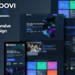 Goovi – Creative Agency & Digital Marketing Elementor Template