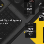 Grizzled – Digital Agency Dark Elementor Template