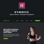 Gymness – Sport & Fitness Elementor Template