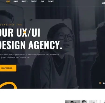 Hamela – Digital Agency Services Elementor Template