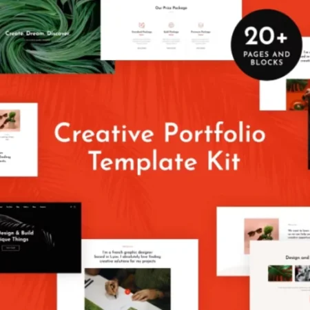 Helion – Creative Portfolio Elementor Template