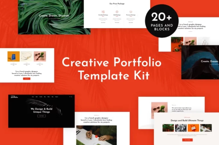 Helion – Creative Portfolio Elementor Template Helion – Creative Portfolio Elementor Template - Imagen 1