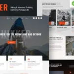 Hikker – Hiking & Mountain Trekking Elementor Template