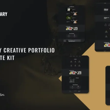 Hillary – Creative Portfolio Elementor Template
