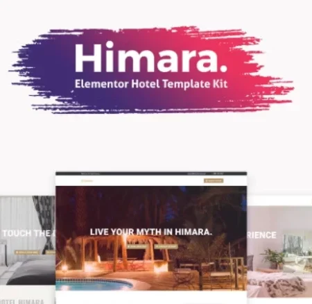 Himara – Hotel Elementor Template kit