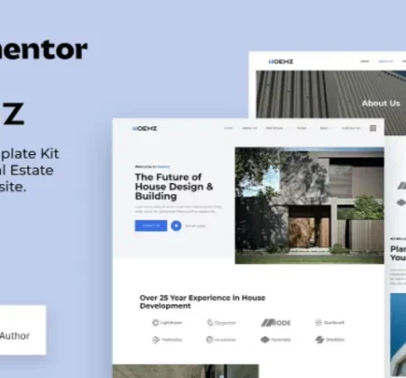 Hoemz – Home & Real Estate Developer Elementor Template