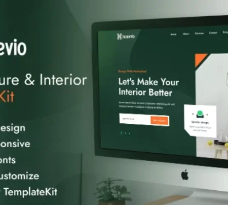 Homevio - Architecture Interior Elementor Template