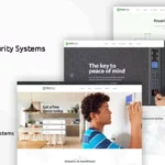 HoomPotact – Smart Alarm & Security Systems Template