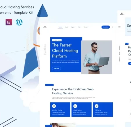 Hostlabs – Cloud Hosting Services Elementor Template