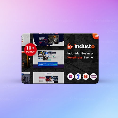 Industo – Industrial Industry & Factory WordPress-min Industo – Industrial Industry & Factory WordPress - Imagen 1