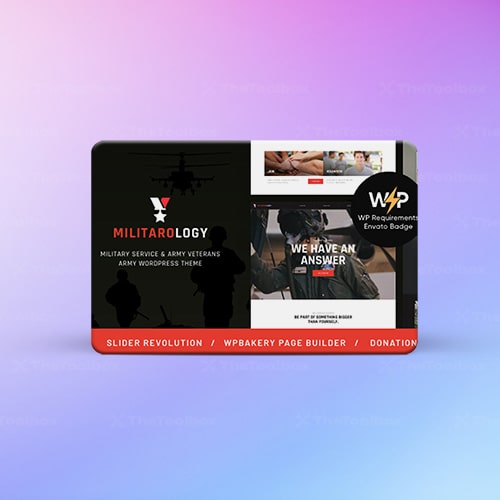 Militarology – Military Service & Army Veterans WordPress Theme -min Militarology – Military Service & Army Veterans WordPress Theme - Imagen 1
