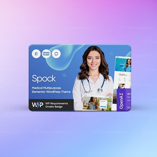 Spock – Medical WordPress Theme -min Spock – Medical WordPress Theme - Imagen 1
