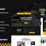 Conexi – Online Taxi Booking Service Template