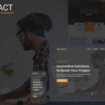 Interact – Digital Agency Elementor Template