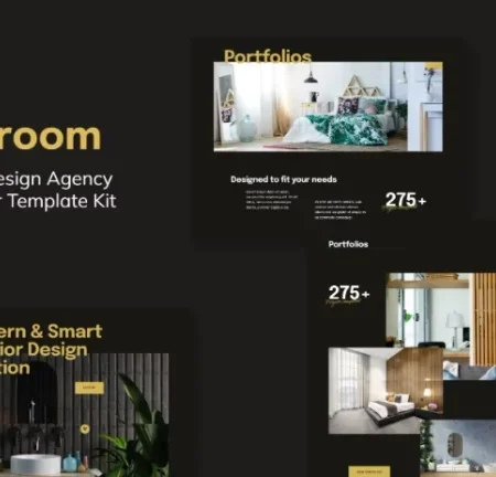 Interoom – Interior Design & Architecture Elementor Template