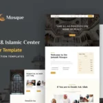 Jamaah – Mosque & Islamic Center Elementor Template
