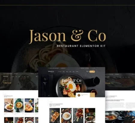 template elementor restaurante